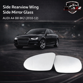 Side Rearview Wing Side Mirror Glass Left 8K0857535D & Right 8K0857536D Compatible With AUDI A4 B8 (8K2) | A4 / S4 & A5 (8T3) | A5 / S5 (2010-2012)