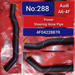 Power Steering Hose Pipe 4F0422887R Compatible with AUDI A6 4F Tag-H-288