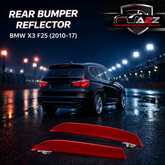 Rear Bumper Reflector Compatible With BMW X3 F25 Rear Bumper Reflector Left 63147217315 & Right 63147217316 Tag-RB-61