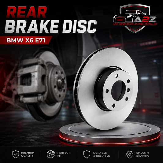 Rear Brake Disc Set 34216779535 Compatible With BMW X6 E71