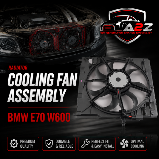 Radiator Cooling Fan Assembly 17428618241 Compatible With BMW E70 W600