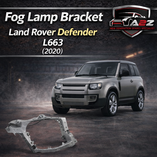 Head Light Cover Set (Silver) Right LR131285 & Left LR131286 Compatible With Land Rover Defender L663 (2020)