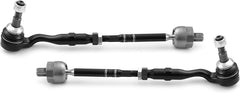 Front Steering Tie Rod End Head Assembly (Rack End & Tie Rod End) Right & Left Set 32106784716 32106784719 Compatible With BMW 5 Series (F10) & 5 Gran Turismo (F07) & 6 Convertible (F12) & 7 Series (F01, F02, F03, F04)
