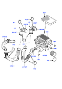 Air Mask Sensor PHF500090 Compatible With LAND ROVER & RANGE ROVER III (L322) & RANGE ROVER SPORT I (L320)