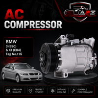 AC Compressor 64529182793pp 6452918279 & 64509145351 & 64509156821 & 64526915380 & 645291453 Compatible With BMW & 3 (E90) & X1 (E84) Tag No.115