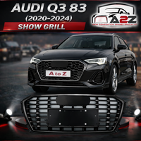 S-Line Black Show Grill 83G853651BCKA Compatible With Audi Q3 83 (2020-2024) Tag No.138