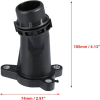 Engine Block Water Pipe Connector 11118511205 11428576429 11428576429+ 11428586673 11428593771 11428596283 11428596283+ 8511205 Compatible With BMW 3 Series F30 & X1 (F48) Tag No.101