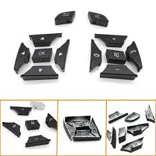 Black-Square Steering Wheel Switch Control Buttons 1669052800 1669052900 Compatible with MERCEDES BENZ GL-CLASS W166 & ML-CLASS W166 & G Class W463 & GLC C218