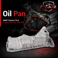 Oil Pan 11137556663 7556663 Compatible With BMW 5 Series F10 & 7 Series F01, F02, F03, F04 Tag-OP-15