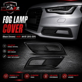 Fog Lamp Cover Compatible With AUDI A4 B7 2013-2015 Fog Lamp Cover Left 8K0807681K & Right 8K0807682K Tag-FC-19