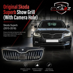 Show Grill (With Camera Hole) 3V0853653B 3V0853761 3V0853343 Compatible With Skoda Superb (2015-2018) Tag No.63