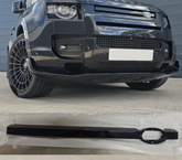 Gloss Black Show Grill Chrome Compatible With Land Rover Defender (L663) (2020-2024) Tag No.77
