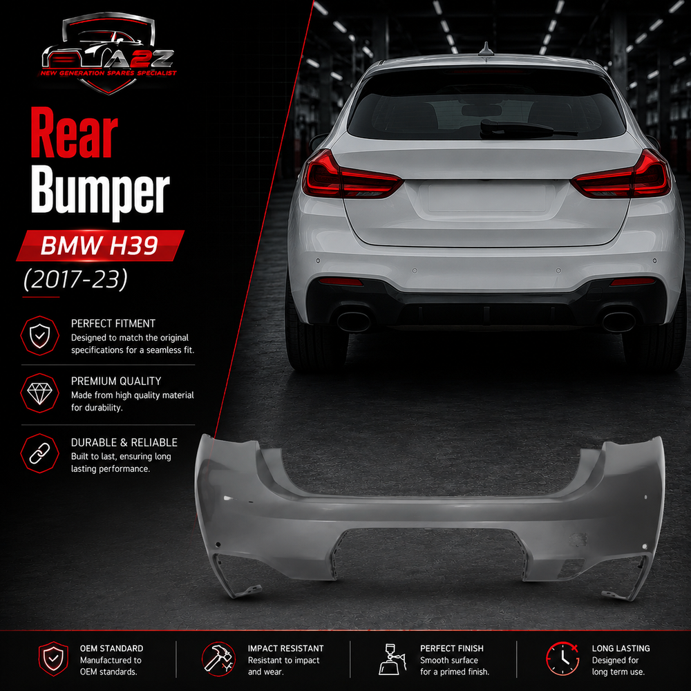Rear Bumper 51128083138 Compatible With BMW H39 (2017-23)