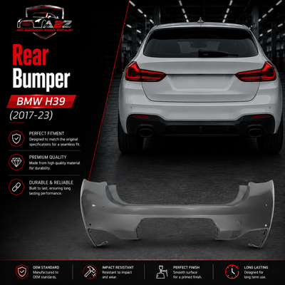 Rear Bumper 51128083138 Compatible With BMW H39 (2017-23)