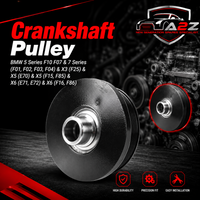 Crankshaft Pulley 11237800026 Compatible With BMW 5 Series F10 F07 & 7 Series (F01, F02, F03, F04) & X3 (F25) & X5 (E70) & X5 (F15, F85) & X6 (E71, E72) & X6 (F16, F86) Tag-CP-02