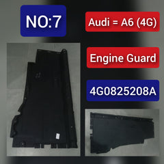 Front Underbody Shield Right 4G0825208A Compatible With AUDI A6 C7 (4G2, 4GC) | A6 / S6 & A6 C7 Avant (4G5, 4GD) | A6 / S6 (2012-2018) Tag No.7