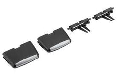 Rear Air Conditioner Back Ac Vent Grille Outlet Tab Clip Slider Repair Kit 64226954953 Compatible With BMW X5 (E70) & X6 (E71, E72) (Set Of 2)