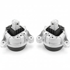 Front Engine Mount With Vaccum Set Compatible With BMW 5 Series F10/520D & 6 Coupe F13 & 6 Gran Coupe F06 Engine Mount Left 22117935141 & Right 22117935142