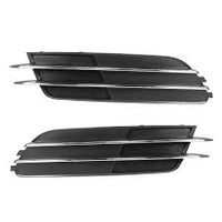Fog Lamp Cover Compatible With AUDI A6 C7 2012-2015 Fog Lamp Cover Left 4GD807681 & Right 4GD807682 Tag-FC-31