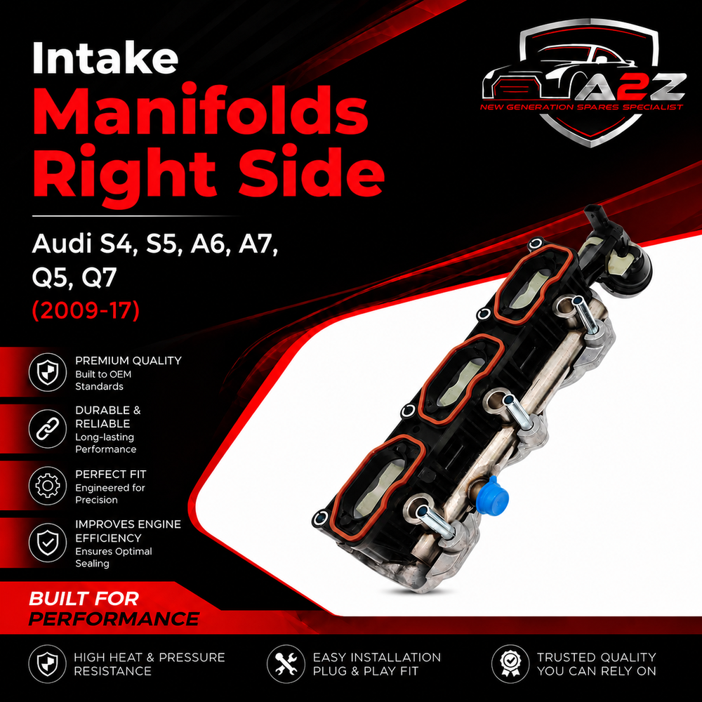Intake Manifolds Right Side 06E133110AF Compatible With Audi S4 S5 A6 A7 Q5 Q7