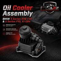 Oil Cooler Assembly 11427800066 7800066 For BMW 3 Series E90 F30 & 5 Series F10, X1 E84 Tag-O-110