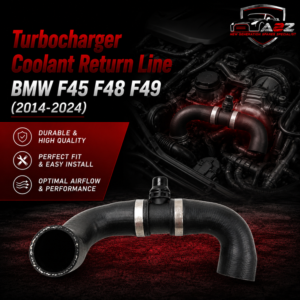 Turbocharger Coolant Return Line 11538687749 Compatible With BMW F45 F48 F49