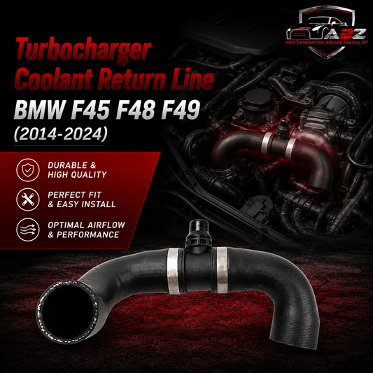 Turbocharger Coolant Return Line 11538687749 Compatible With BMW F45 F48 F49
