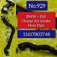 Charge Air Intake Hose Pipe 11617803748 Compatible With BMW 5 series E60 Tag No.929