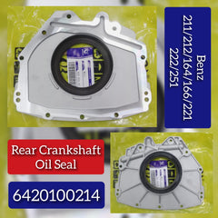 Rear Crankshaft Oil Seal 6420100214 Compatible With Meredes Benz W211/W212/W164/W166/W221/W222/W251