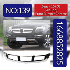 Front Bumper Chrome 1668852825 Compatible With MERCEDES BENZ GL-CLASS W166 2013-2017 Tag No.139