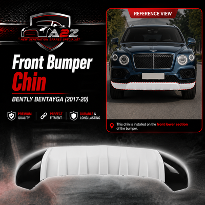 Front Bumper Chin 36A807093GRU Compatible With Bently Bentayga (2017-20)
