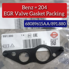 Valve Pipe Gasket EGR PACKING 891.880 68089615AA Compatible With Mercedes-Benz A-CLASS (W176) B-CLASS Sports (W246, W242) C-CLASS (W204, W205) CLA/CLS (C117, C218) E-CLASS (W212) GLA/GLE/GLC (X156, W166, X253) M-CLASS (W166) V-CLASS (W447) | VALENTE