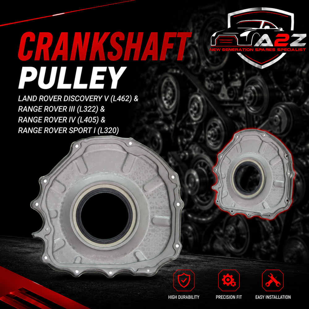 Crankshaft Pulley LR037954 Compatible With & Land Rover Discovery V (L462) & Range Rover III (L322) & Range Rover IV (L405) & Range Rover Sport I (L320) Land Rover (L560 & Range Rover Sport - L494