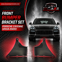 Front Bumper Bracket Set Right 9Y0807958 & Left 9Y0807957 Compatible With Porsche Cayenne (2018-2020) Tag No.430