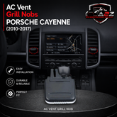 Air Conditioner Back Ac Vent Grille Outlet Tab Clip Slider Repair Kit 7P5819000 Compatible With PORSCHE CAYENNE (92A) (Set Of 2)