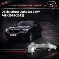 Side Mirror Light Set Left 51167493897 & Right 51167493898 Compatible With BMW X1 F48 (2016-2022) Tag No.56