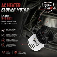 Blower Motor 64113453729 Compatible With BMW E46 E83