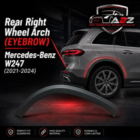 Rear Right Wheel Arch (EYEBROW ) 2477302702 A2477302702 Compatible With Mercedes-Benz & B-Class W247 (2021-2024) No.75