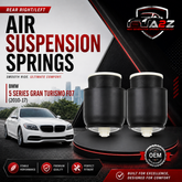 Rear Right/Left Air Suspension Springs 37106781843 37106781844 37106781827 37106781828 Compatible With BMW 5 Series Gran Turismo F07 (2010-17)