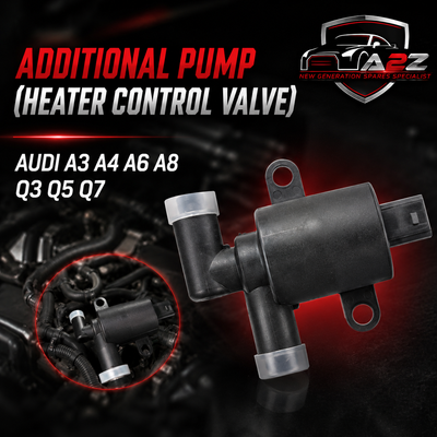 Additional Pump (Heater Control Valve) 4H0121671D 4H0121671B For AUDI A3 A4 A6 A8 Q3 Q5 Q7 Tag-A-05
