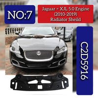 5.0 Engine Radiator Sheild C2D5916 Compatible With Jaguar XJL (2010-2019) Tag No.7