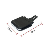 Air Conditioner Back Ac Vent Grille Outlet Tab Clip Slider Repair Kit 7P5819000 Compatible With PORSCHE CAYENNE (92A) (Set Of 2)
