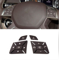 Moka-Square Steering Wheel Switch Control Buttons 1669052800 1669052900 Compatible with MERCEDES BENZ GL-CLASS W166 & ML-CLASS W166 & G Class W463 & GLC C218