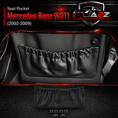 Beige Seat Storage Pocket Cover 2119106539 Compatible With Mercedes Benz E CLASS W211 2002-2009