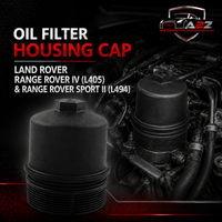 Oil Filter Housing Cap LR013147 Compatible With LAND ROVER RANGE ROVER IV (L405) & RANGE ROVER SPORT II (L494)