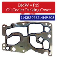 OIL COOLER PACKING 549.303 11428507621 Compatible With BMW 5-SERIES (F10) X5 (F15, F85)