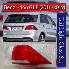 Tail Light Glass Compatible With Mercedes Benz (GLE-166) (2016-2019)
