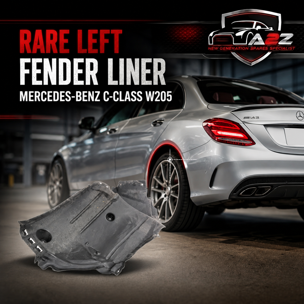 Rare Left Fender Liner A2056900330 A2056912900 Compatible With MERCEDES-BENZ C-CLASS W205 Tag-FEM-08