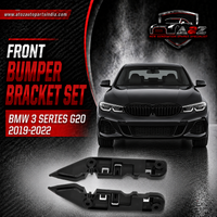 Front Bumper Bracket Left 51117499831 Right 51117499832 Compatible With BMW 3 Series G20 Tag No.1842