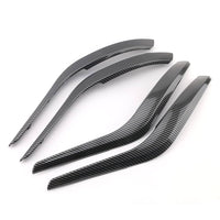 Carbon Inner Door Pull Handle Set Left 51412991775 Right 51412991776 Compatible with BMW X1 E84